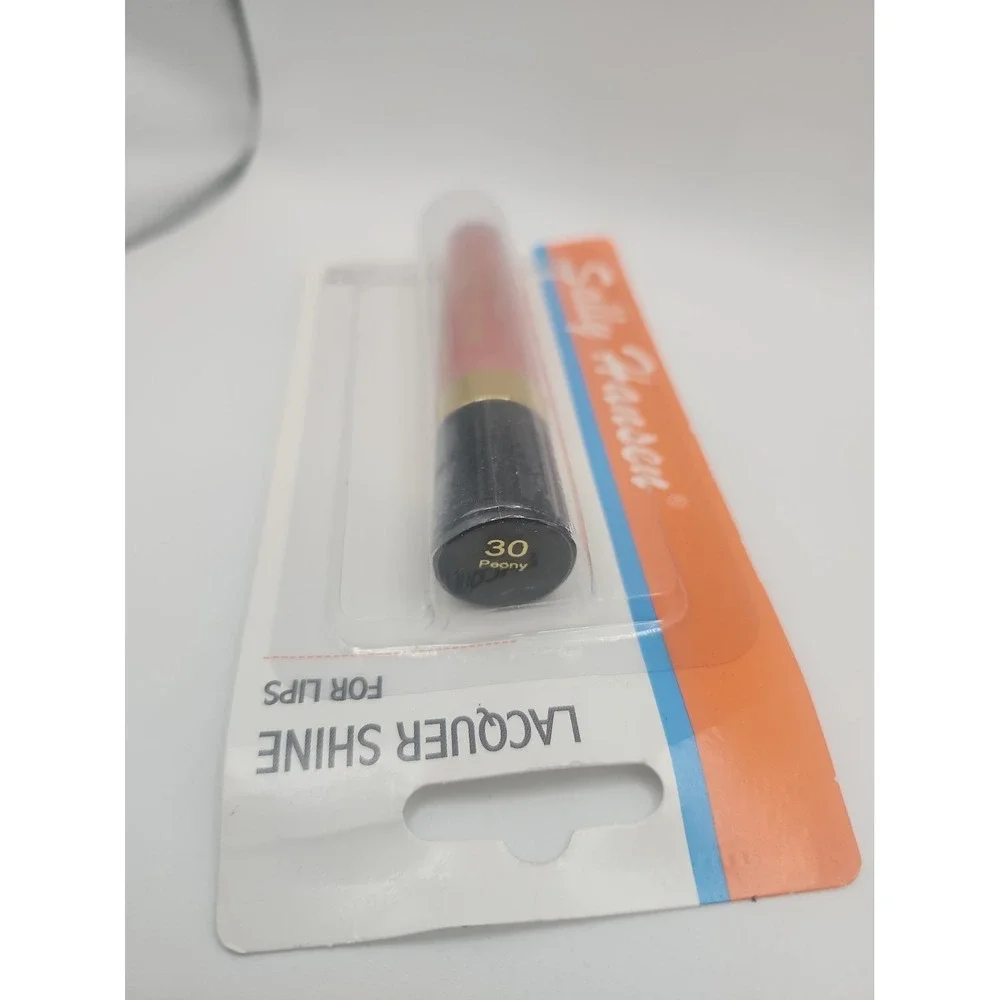 Sally Hansen Lacquer Shine Lip Gloss PEONY(New/Sealed) Discontinued